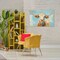 Stupell Industries Abstract Texas Longhorn Canvas, design by Tina LeCour